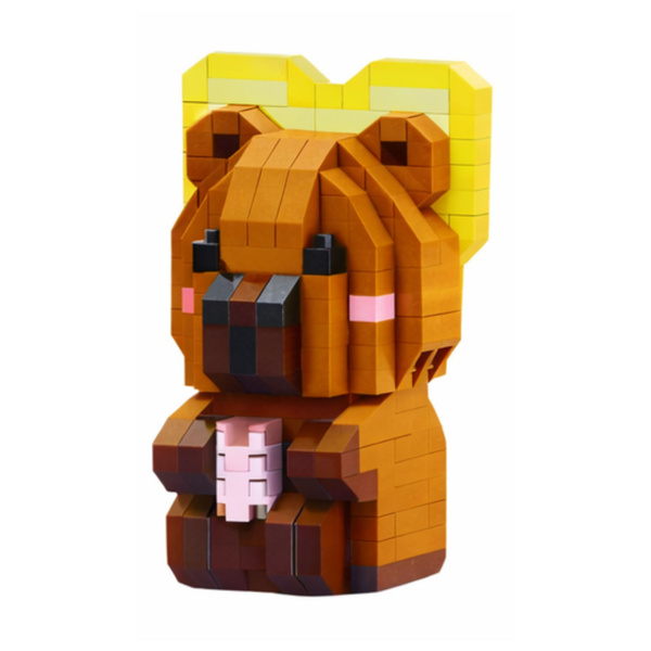 Klocki Konstrukcyjne Kapibara Figurka 3D 204 – 263 el. 