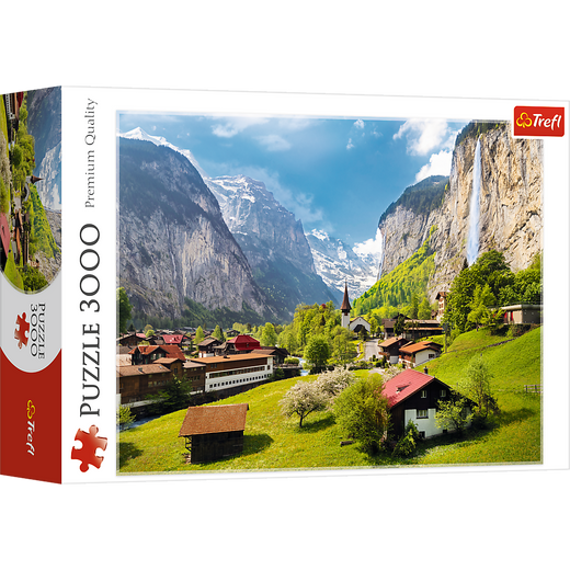 Puzzle - 3000 - Lauterbrunnen - Szwajcaria - Trefl 33076