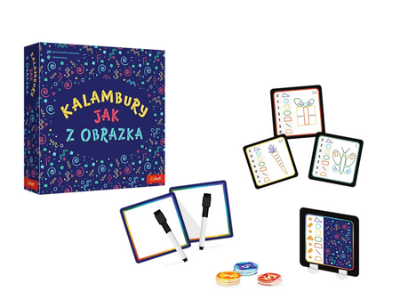 Gra dla dzieci Kalambury: Jak z obrazka Trefl 02738