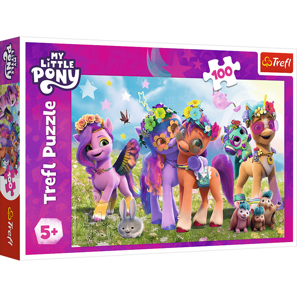 Puzzle - 100 -  Zabawne Kucyki - My Little Pony - Trefl 16463