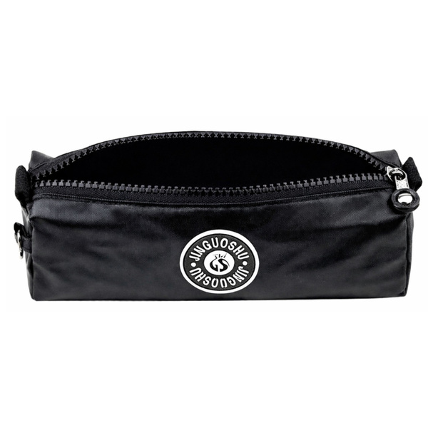 Piórnik Szkolny Organizer Jednokomorowy Czarny 21,5cm