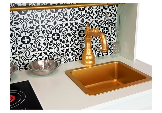 Kuchnia Drewniana Emma Miętowa Nierdzewne Akcesoria Kuchenne 