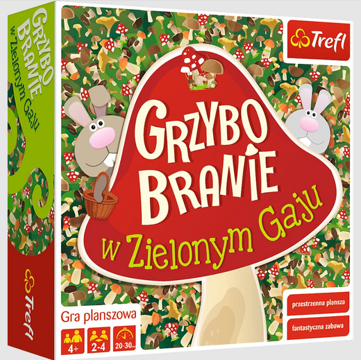 Gra Planszowa Grzybobranie W Zielonym Gaju Trefl 00988