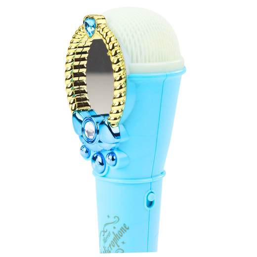 Magiczne Lustro Z Mikrofonem USB MP3 Światła Dźwięki Niebieski