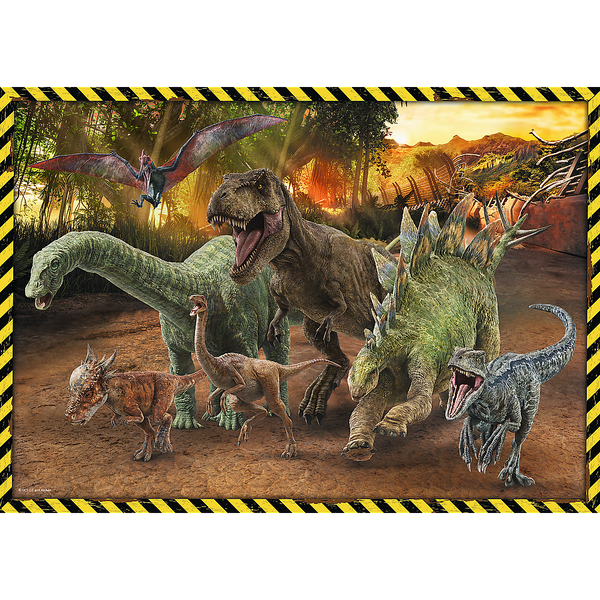 Puzzle - 200 - Dinozaury z Parku Jurajskiego Jurassic World 13287