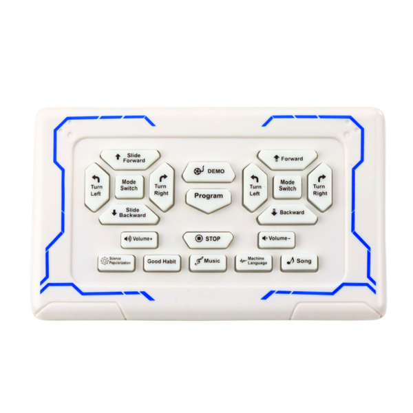 Robot Edukacyjny Zdalnie Sterowany RC Mówi Tańczy Światła Dźwięki Niebieski