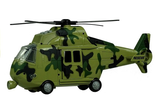 Helikopter wojskowy efekty dźwiękowe i świetlne 