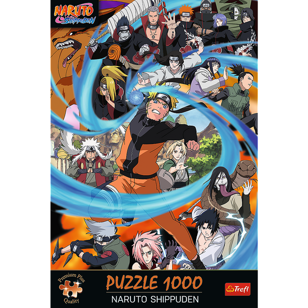 Puzzle - 1000 Premium Plus - Naruto Shippuden - Trefl 12083