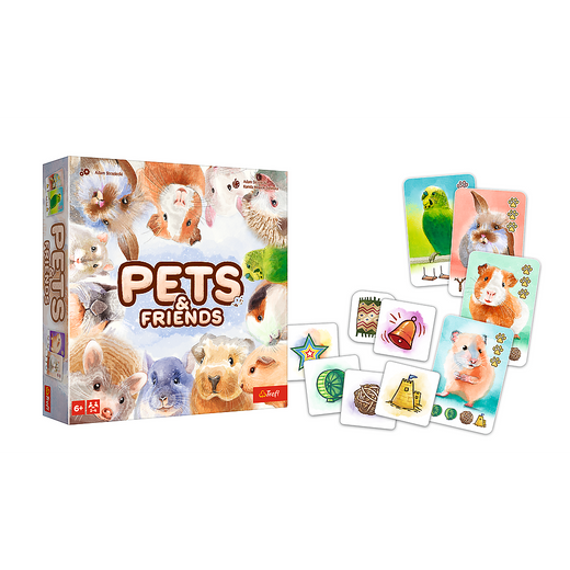 Gra rodzinna Pets & Friends Trefl 02443