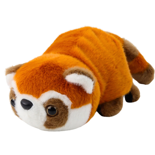 Pluszowa Maskotka Przytulanka Panda Czerwona Klasyczna 2w1 22cm