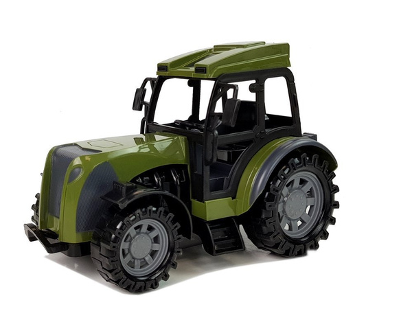  Zielony Traktor z Przyczepą Cysterna Na Mleko Zdalnie Sterowany 2.4G 