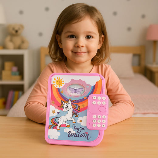 Pamiętnik Notatnik Na Kod Jednorożec Nagrywanie Głosu Quiz Melodie Różowy