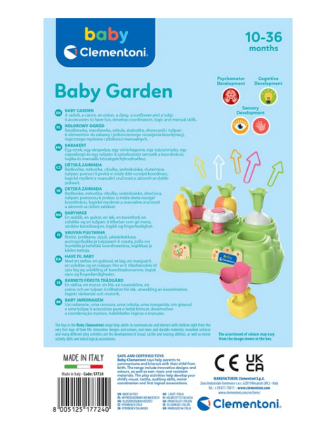 Sorter Kolorowy Ogród Kwiatki Clementoni 19504