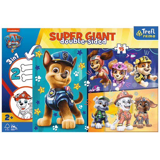 42002 "15 GIANT - Wesołe pieski" / Viacom PAW PATROL: THE MOVIE FSC Mix 70% 42002