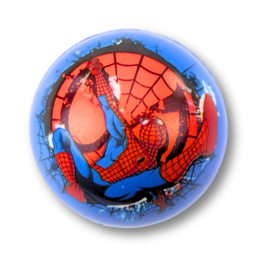 Piłka Piłeczka Piankowa Do Odbijania Zabawy Superbohater Spider 6,5 cm 