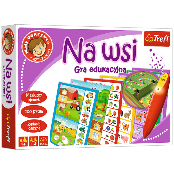 Mały Odkrywca i magiczny ołówek - Na wsi 01358