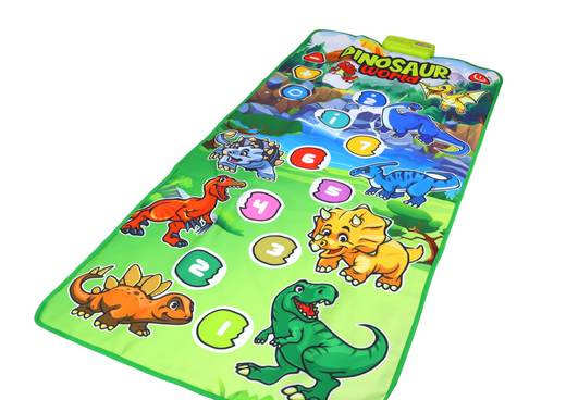 Mata Taneczna Edukacyjna Interaktywna Dinozaury Dźwięki 
