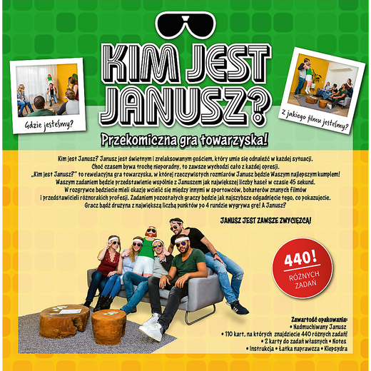 Gra towarzyska Kim jest Janusz? Trefl 02378