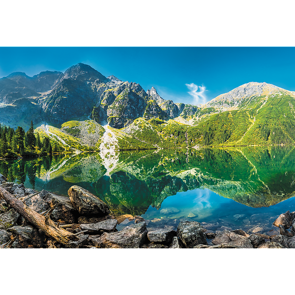 Puzzle -1500- Jezioro Morskie Oko, Tatry, Polska 26167