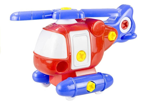 Helikopter Do Rozkręcania Skręcania Dla Dzieci Śrubokręt Klucz Kolorowy