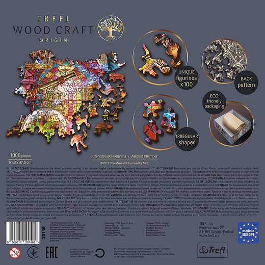 1000 Puzzle Drewniane - Czarodziejska komnata 20146
