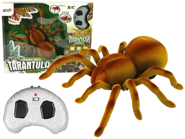 Zdalnie Sterowany Pająk Tarantula Podczerwień Brązowy R/C