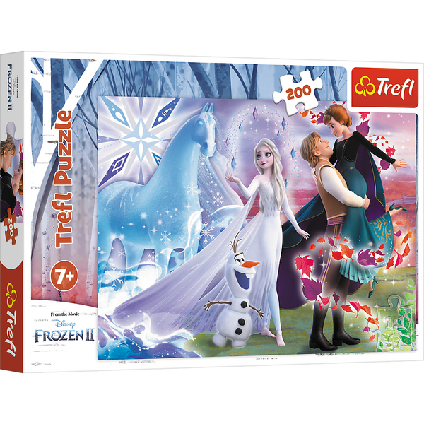 Puzzle - 200 - Magiczny świat sióstr - Disney Frozen Trefl 13265
