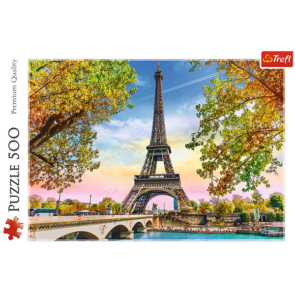 Puzzle - 500 - Romantyczny Paryż - Trefl 37330