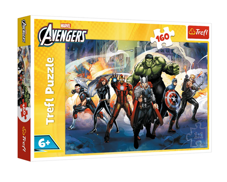Puzzle - 160 - Supermoce - Disney Marvel The Avengers - Trefl 15428