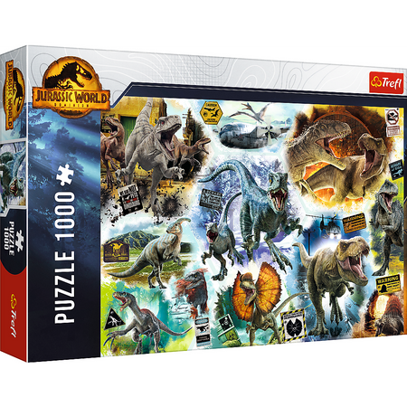 Puzzle - "1000" - Na tropie dinozaurów 10727