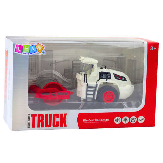 Walec Drogowy Budowlany Metalowy Obrotowy Walec Światła Dźwięki 