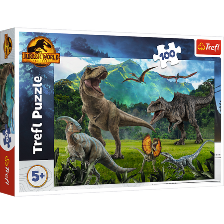 Puzzle - 100 - Park Jurajski / Universal Jurrasic World Trefl 16441