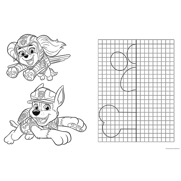 41002 "24 SUPER MAXI - Nowe wyzwania Paw patrol" / Viacom PAW PATROL: THE MOVIE FSC Mix 70% 41002