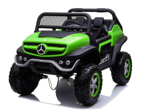 Auto na Akumulator Mercedes Unimog Zielony 