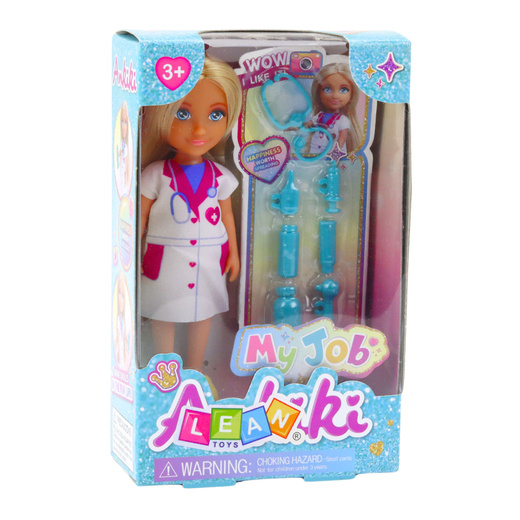Zestaw Mini Laleczka Ankiki Lekarz Z Akcesoriami Do Leczenia 
