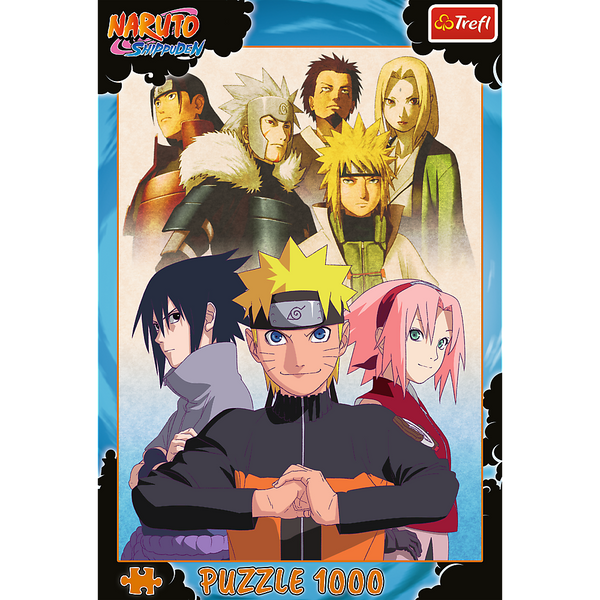 Puzzle - 1000 - Drużyna Naruto - Masashi Trefl - 10940