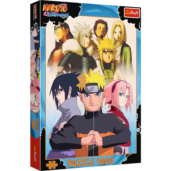 Puzzle - 1000 - Drużyna Naruto - Masashi Trefl - 10940