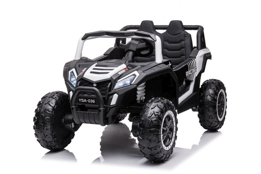 Auto Na Akumulator YSA036 Białe 4x4 