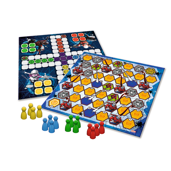 Gra planszowa 2w1 Chińczyk Węże i drabiny Spider-Man Trefl 02419