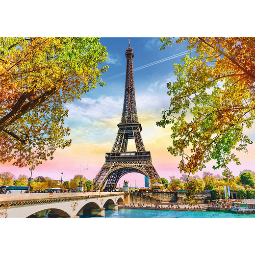 Puzzle - 500 - Romantyczny Paryż - Trefl 37330