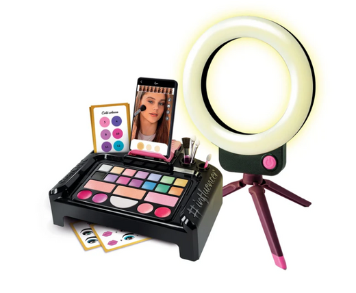 Crazy Chic Zestaw do Makijażu Studio Make Up Uchwyt na Telefon Clementoni 16653