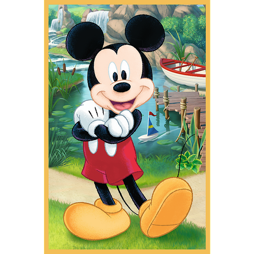 Puzzle - 3x50 - Myszki na wakacjach  Disney Trefl 34881