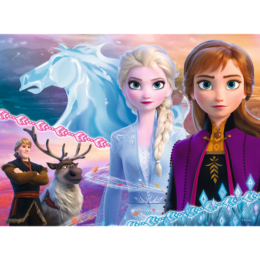 Puzzle - 30 - Odwaga sióstr - Disney Kraina Lodu II - Trefl 18253
