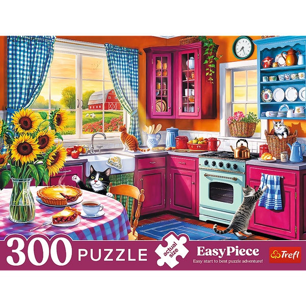 Puzzle - 300 EasyPiece - Poranek w kuchni - Trefl 23102