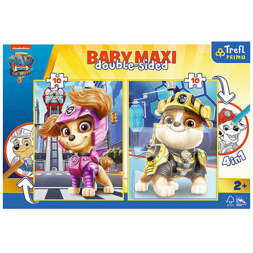 43004 "Baby MAXI 2x10 - Radosna drużyna Paw Patrol" / Viacom PAW PATROL: THE MOVIE FSC Mix 70% 43004