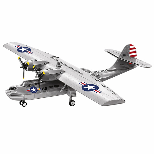 Klocki Konstrukcyjne Samolot PBY-5A Catalina 364el