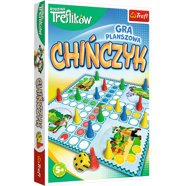 Gra planszowa Chińczyk Rodzina Treflików Trefl 02069