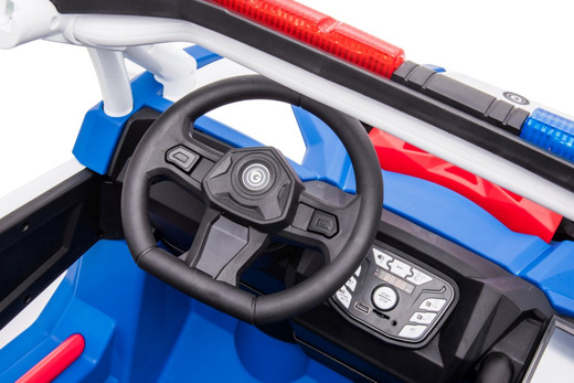 Auto na Akumulator Buggy XB-2118 Policyjne Niebieskie 4x4 