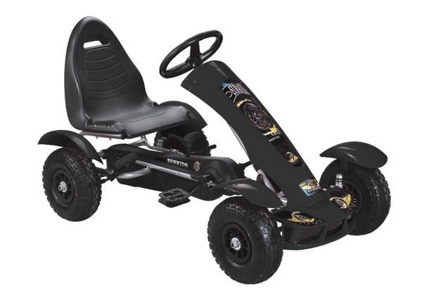 Gokart Na Pedały F618 Czarny