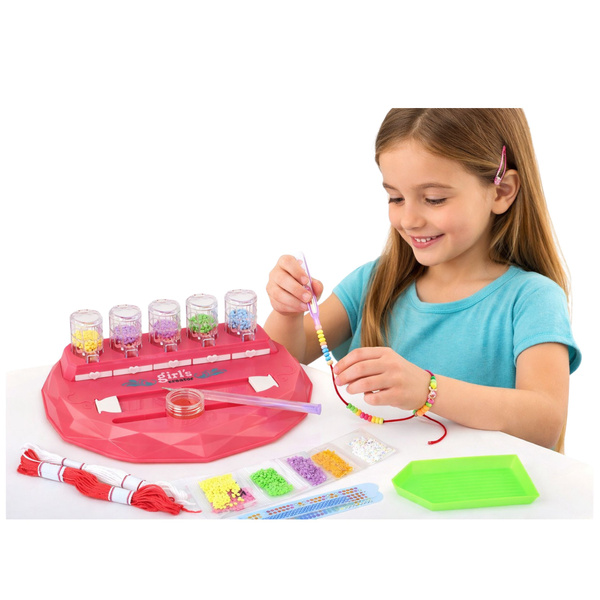 Zestaw Kreatywny do Robienia Bransoletek DIY Diamenciki Wyklejanie 